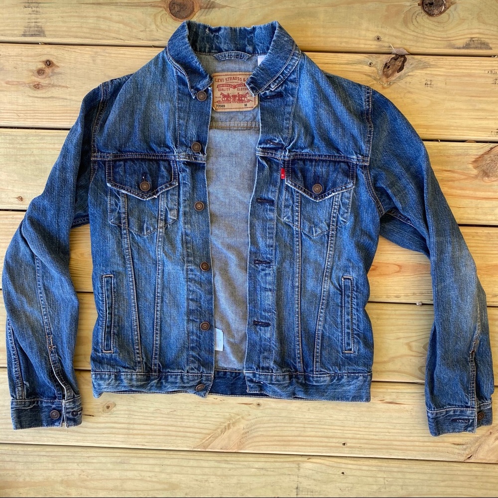 New Levi’s Blue Denim Jacket Medium Retro Vintage